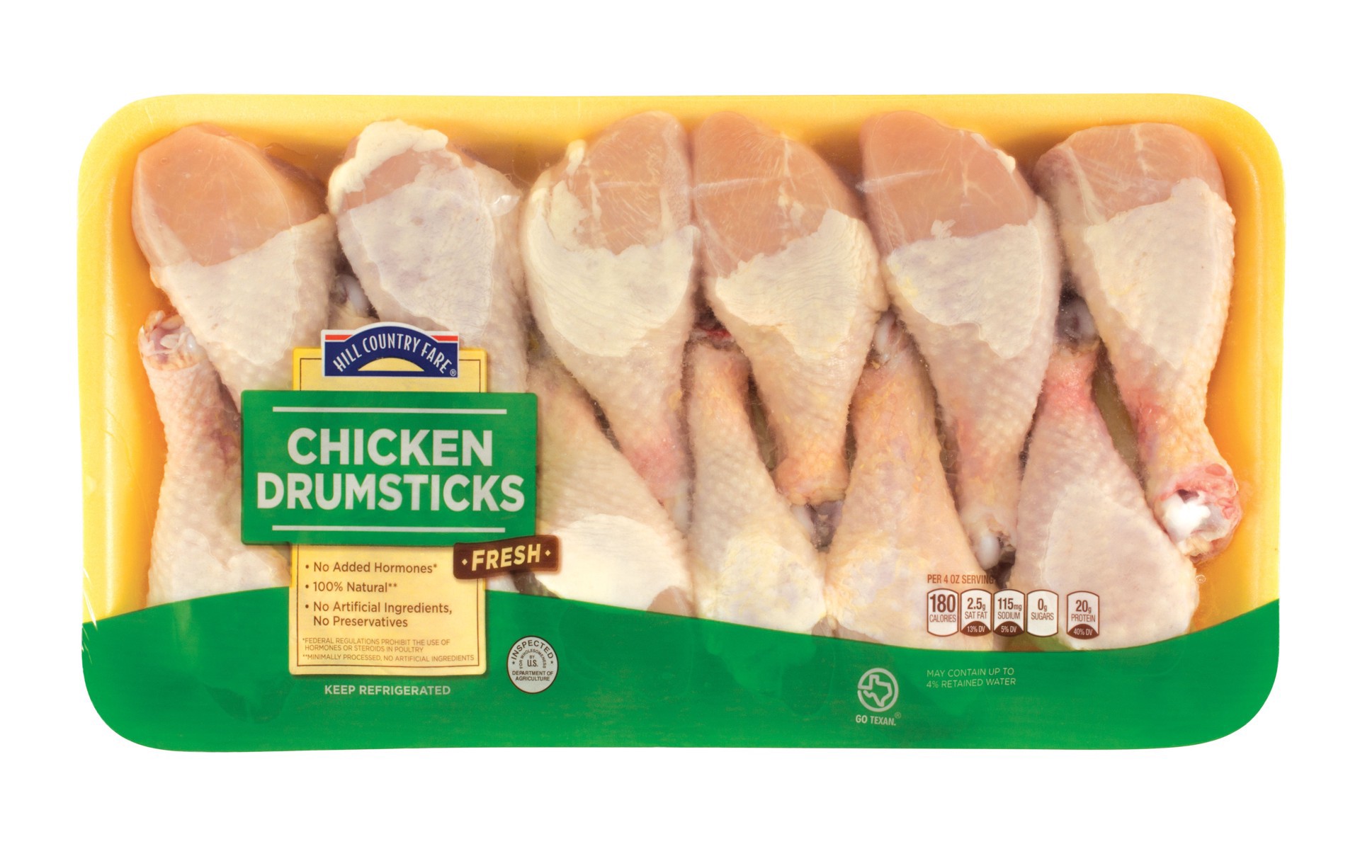 slide 1 of 1, Hill Country Fare Chicken Drumsticks

, per lb