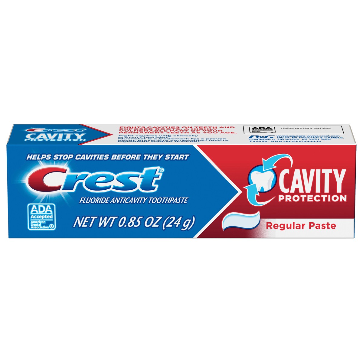 slide 11 of 11, Crest Cavity Protection Regular Toothpaste, .85 oz, 0.85 oz