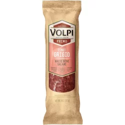 Volpi Pinot Grigio White Wine Salami