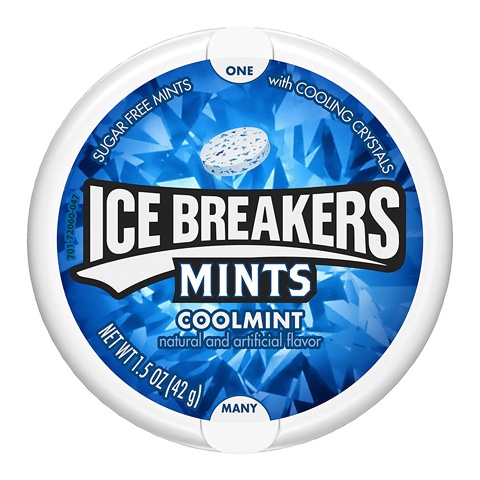 slide 1 of 1, Ice Brker Cool Mints, 1 ct