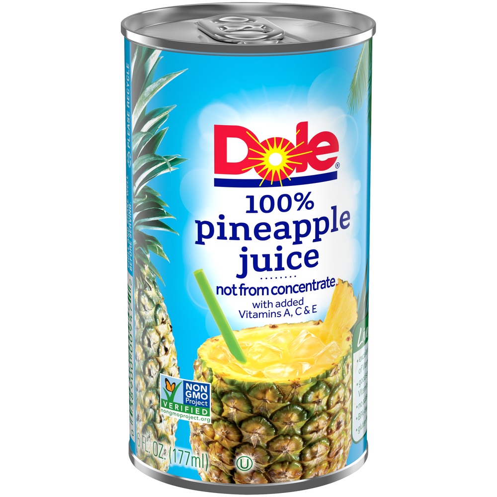 Dole Pineapple Juice 6 ct; 6 fl oz Shipt