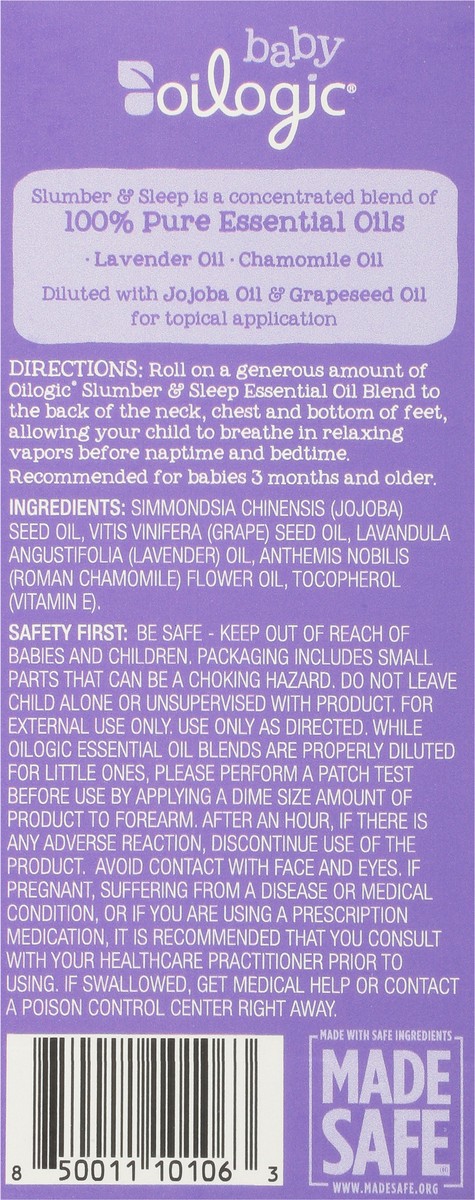 slide 5 of 9, Oilogic Baby Slumber & Sleep Essential Oil Mist, 4 Oz, 1 ct
