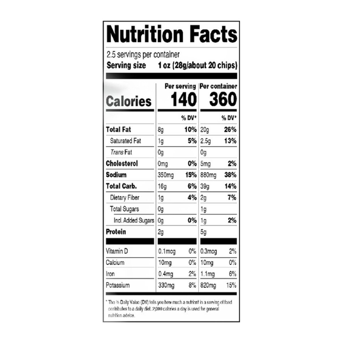 slide 9 of 12, Zapp's Zapps Salt And Vinegar, 2.5 oz