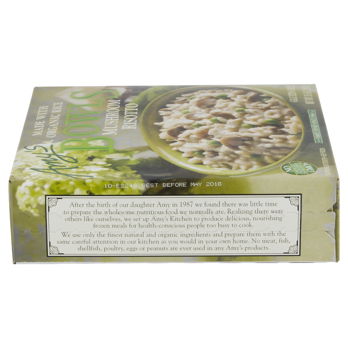 slide 4 of 4, Amy's Organic Mushroom Risotto Bowl, 9.5 oz