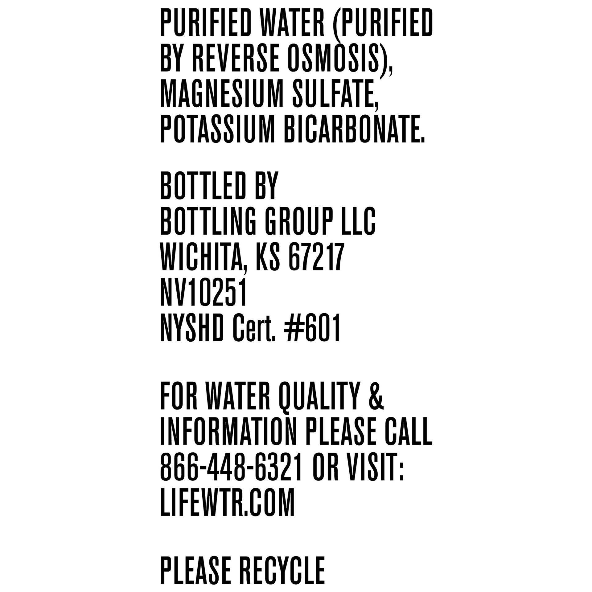 slide 3 of 3, LIFEWTR Purified Water, 