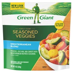 Green Giant Simply Steam Seasoned Veggies, Mediterranean Blend, 9 oz