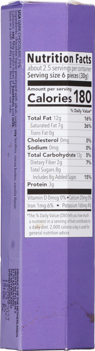 slide 4 of 9, Droste Extra Dark Chocolate Pastilles - 2.8 oz, 2.8 oz