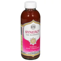 GT's Raw Pomelo Pink Lemonade Kombucha 16 fl oz