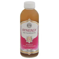 GT's Raw Pomelo Pink Lemonade Kombucha 16 fl oz