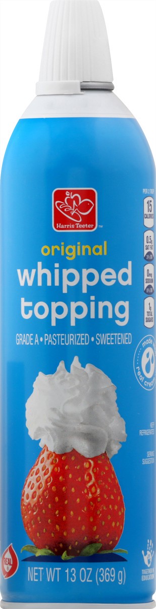 slide 5 of 8, Harris Teeter Original Whipped Topping, 13 oz