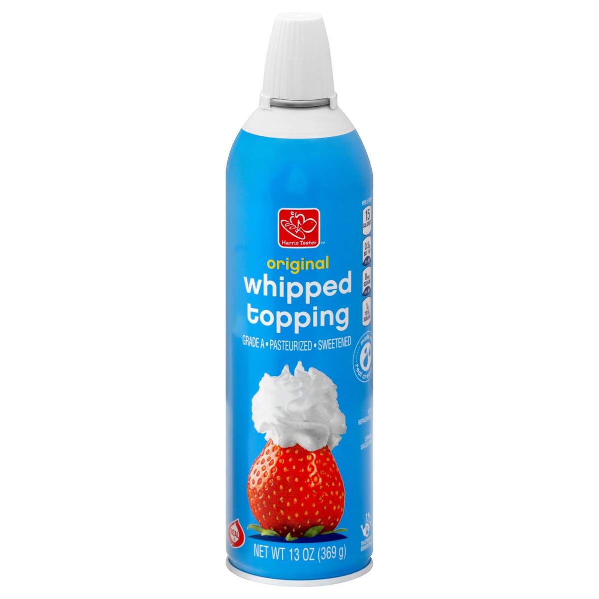 slide 1 of 8, Harris Teeter Original Whipped Topping, 13 oz