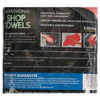 slide 2 of 5, Viking Professional Multi-Purpose Shop Towels, 25 ct