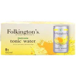Folkington's Indian Tonic Water 8 Pack