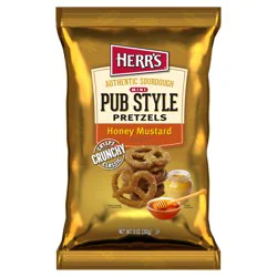 Herr's Pub Style Honey Mustard Pretzels Mini 11 oz