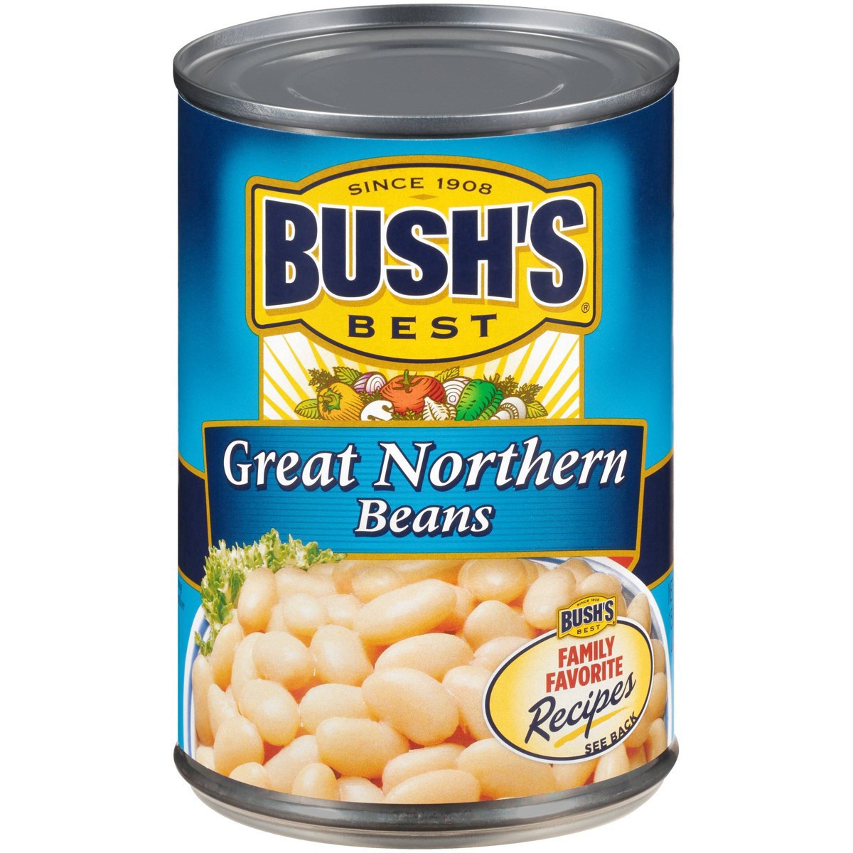 slide 31 of 66, Bush's Best Great Northern Beans - 15.8oz, 15.8 oz