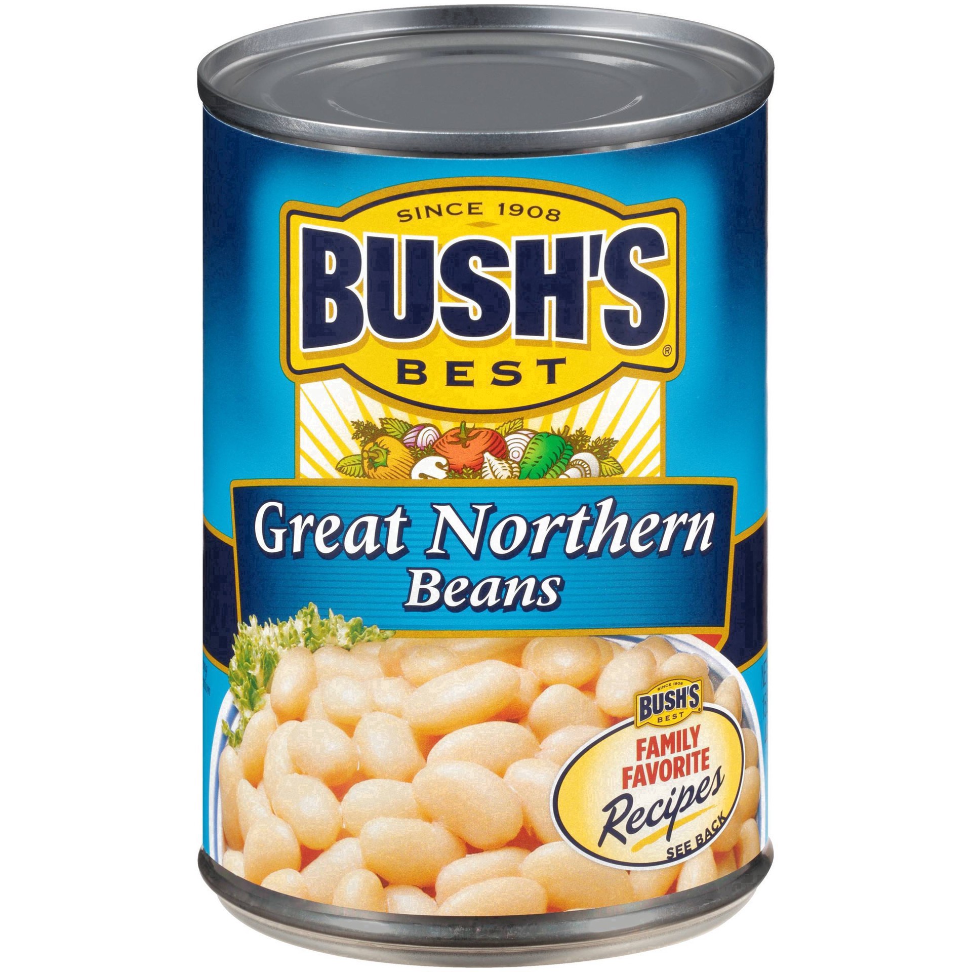 slide 62 of 66, Bush's Best Great Northern Beans - 15.8oz, 15.8 oz