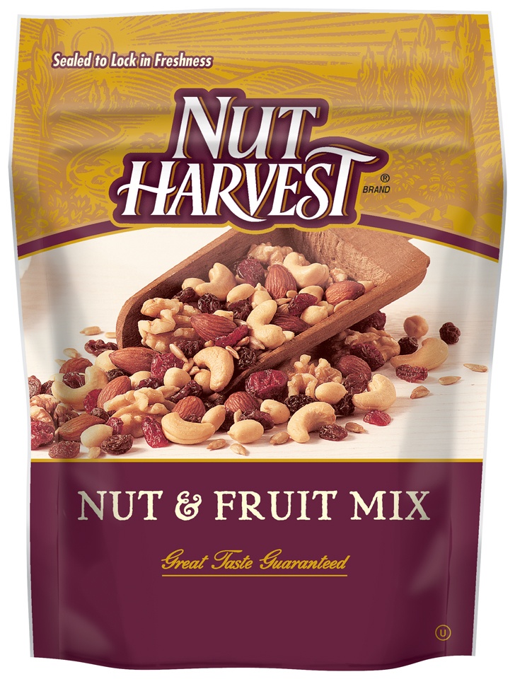 slide 1 of 1, Natural Nut Harvest Nut Harvest Nut & Fruit Mix, 6.75 oz