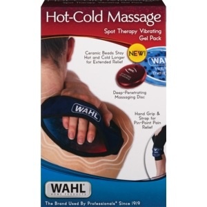 slide 1 of 1, Wahl Hot Cold Massage Spot Therapy Vibrating Gel Pack, 1 ct