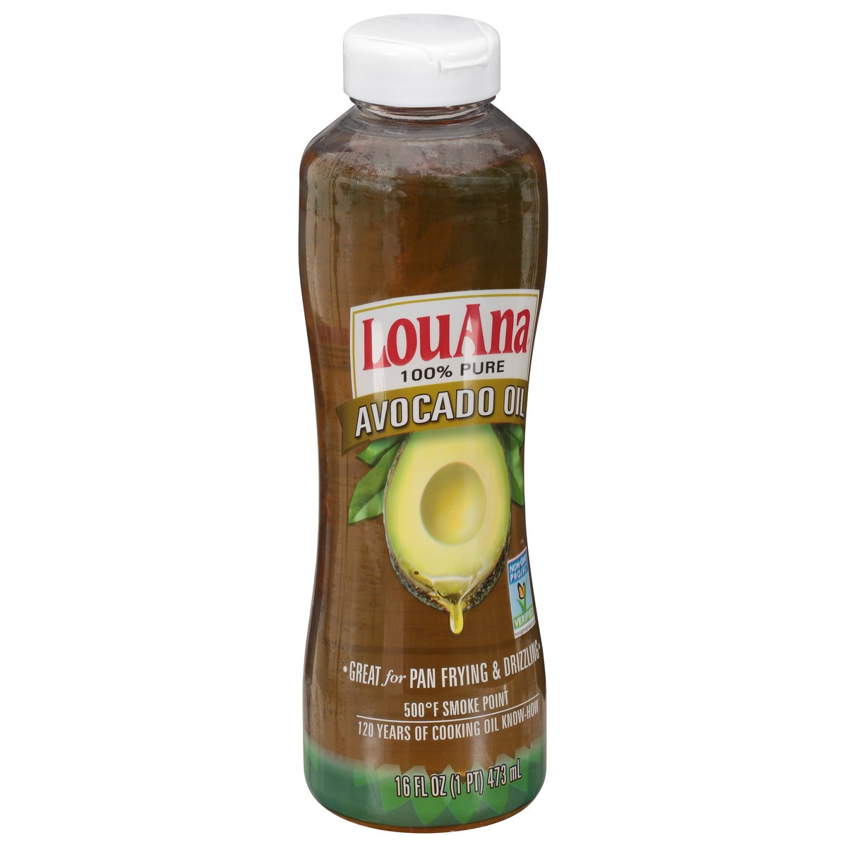 slide 5 of 9, LouAna 100% Pure Avocado Oil 16 fl oz, 16 fl oz