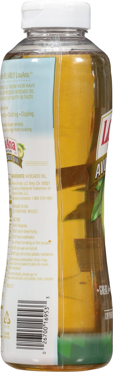 slide 9 of 9, LouAna 100% Pure Avocado Oil 16 fl oz, 16 fl oz