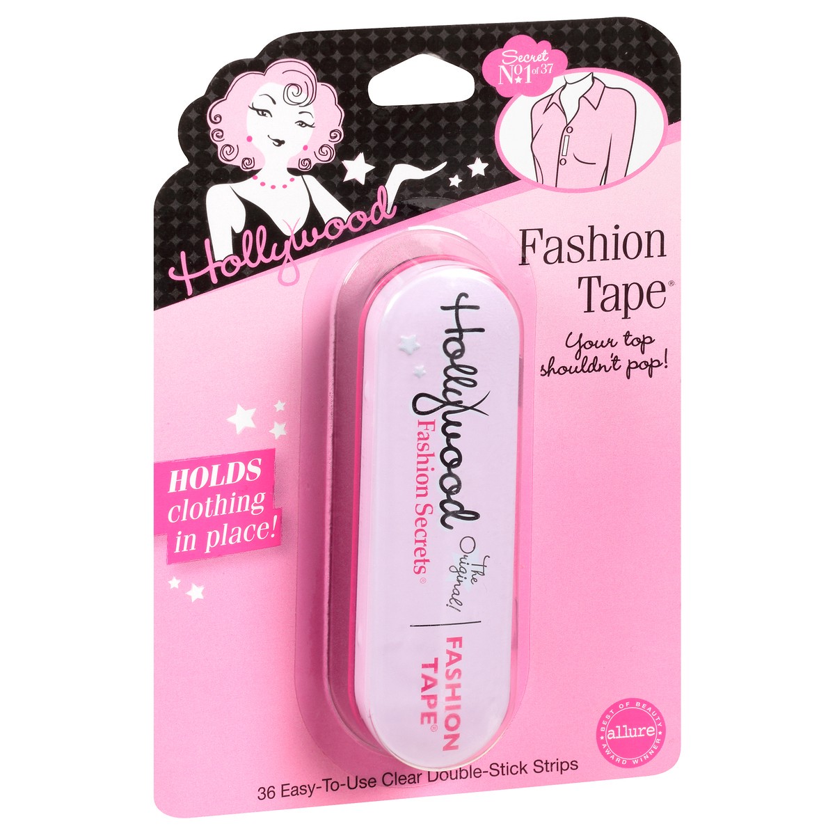 slide 5 of 8, Hollywood Fashion Secrets Fashion Tape 36 ea, 36 ct