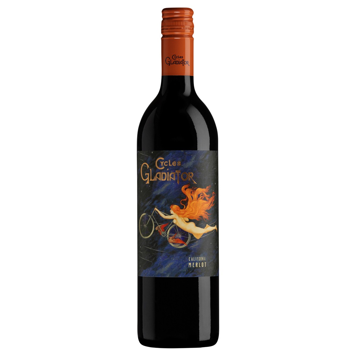 slide 2 of 5, Cycles Gladiator Merlot, 750 ml