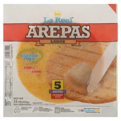 La Real Colombian Style Large Arepas 5 ea