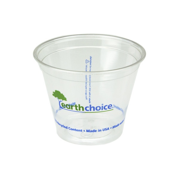 slide 1 of 1, EarthChoice Cup Clear Compostable Print 12/14 Oz, 68 ct