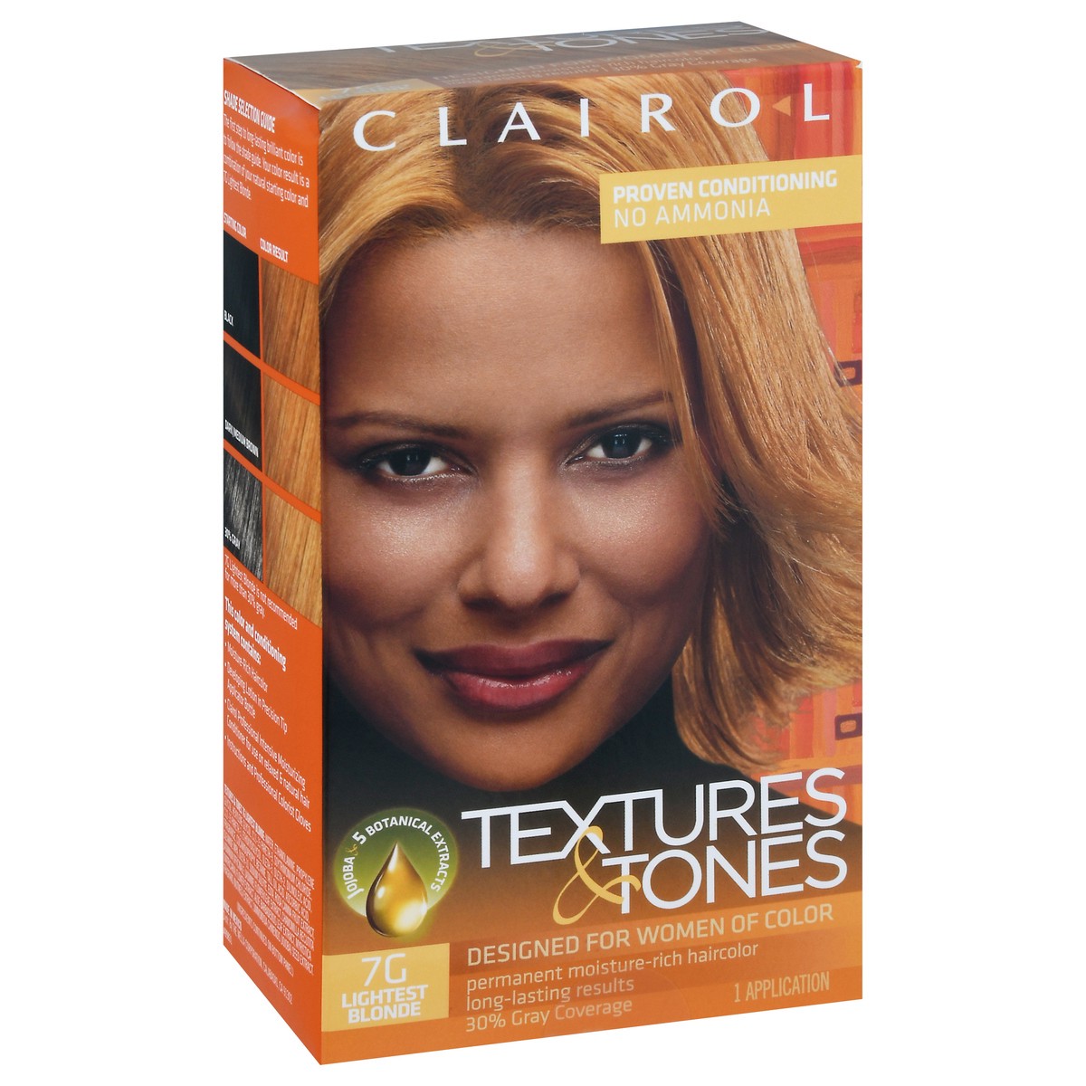 slide 12 of 13, Clairol Textures & Tones Lightest Blonde 7G Permanent Hair Color 1 ea, 1 ct