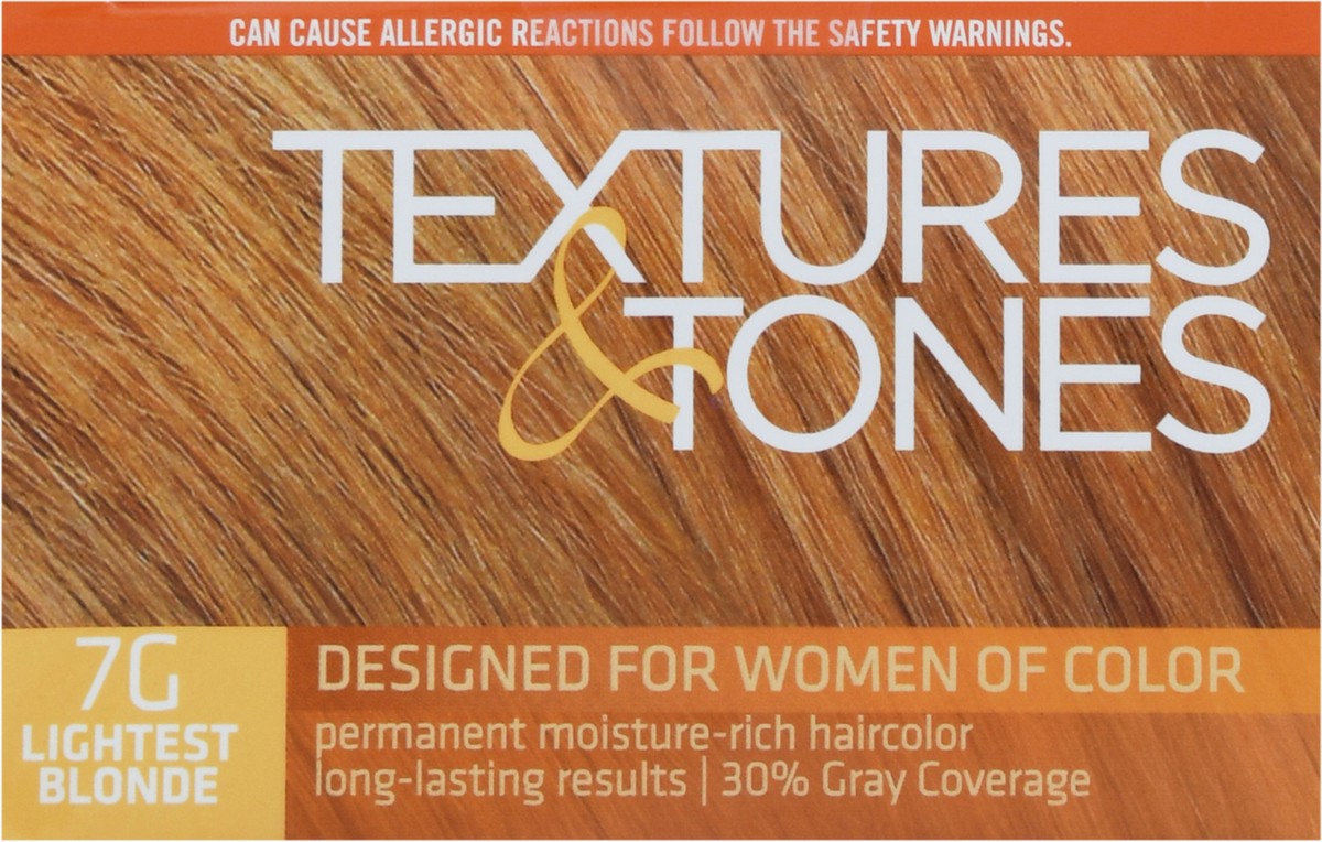 slide 10 of 13, Clairol Textures & Tones Lightest Blonde 7G Permanent Hair Color 1 ea, 1 ct