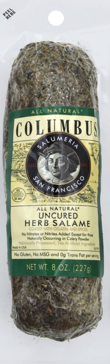 slide 5 of 6, Columbus Salame 8 oz, 8 oz