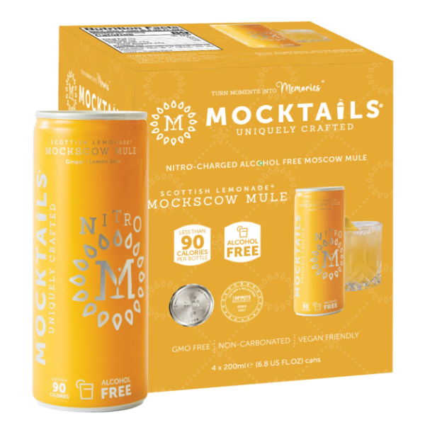 slide 1 of 1, Mocktail Alcohol Free Coc Mocktail Na Moscow Mule 27.200 Fo, 27.2 fl oz