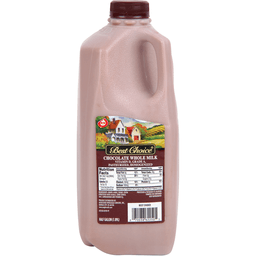 slide 1 of 1, Best Choice Whole Chocolate Milk, 1/2 gal