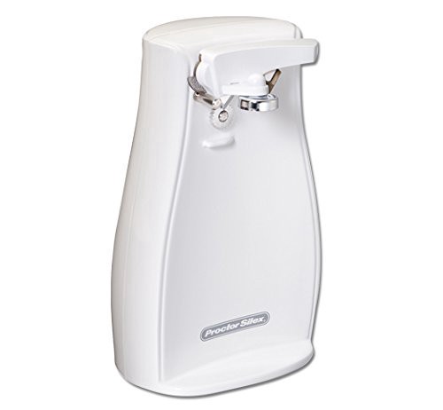 slide 1 of 5, Proctor Silex Electric Can Opener - White, 1 ct