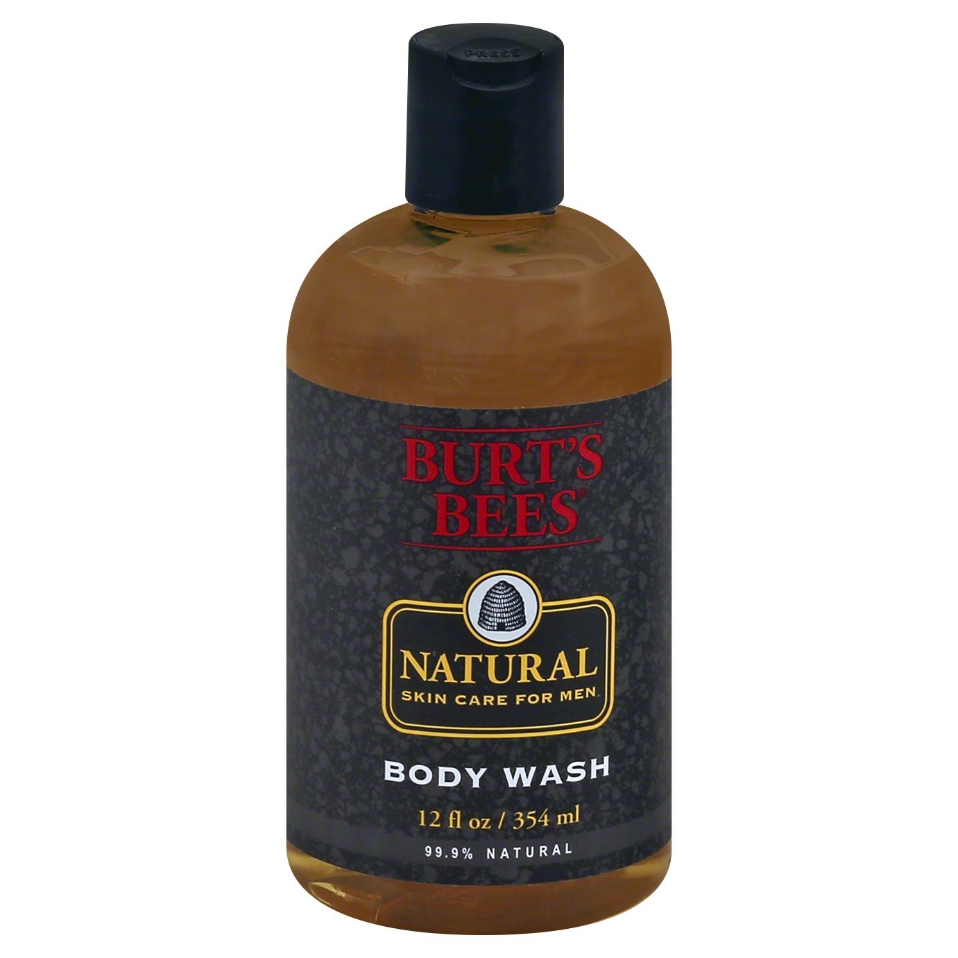 slide 1 of 1, Burt's Bees Natural Skin Care for Men Body Wash, 12 fl oz