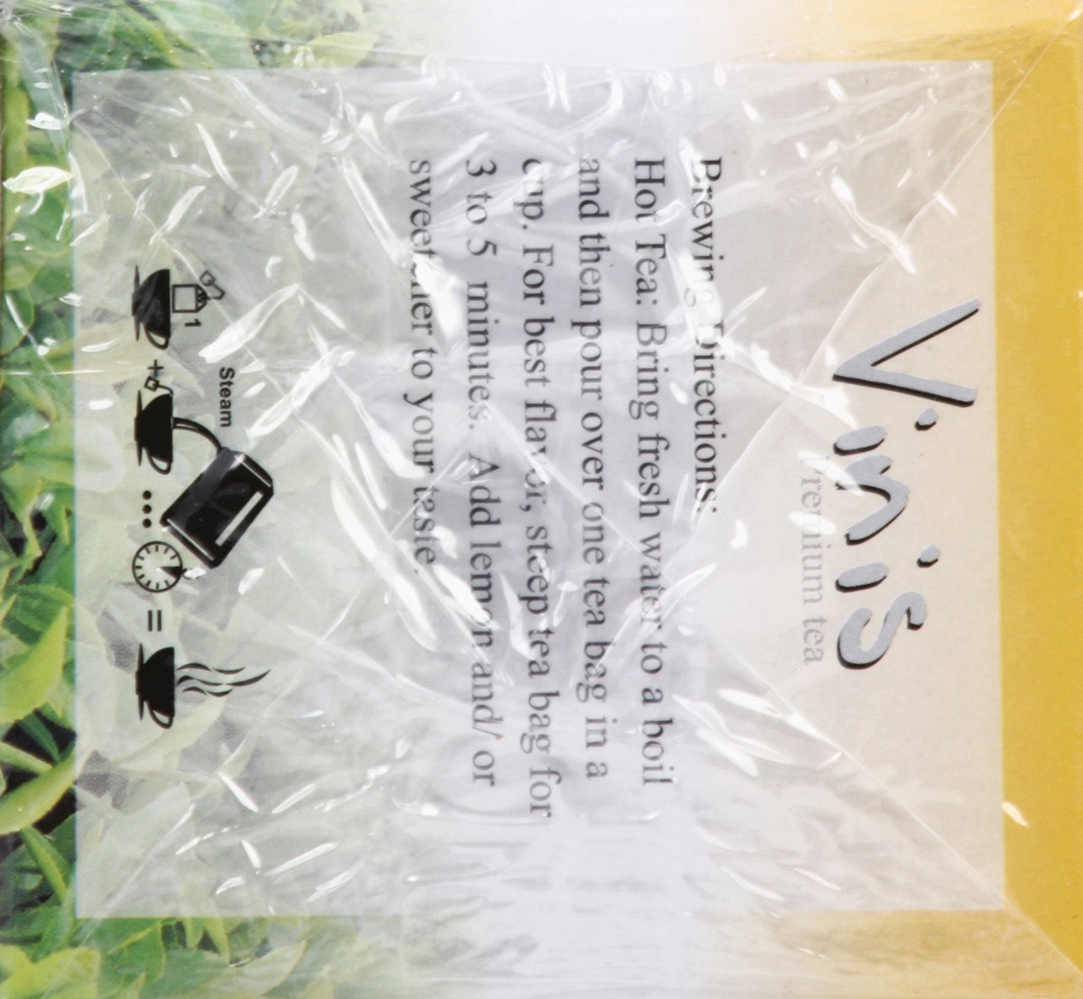 slide 2 of 5, Vinis Lemon Flavoured Black Tea Bags - 25 ct, 25 ct