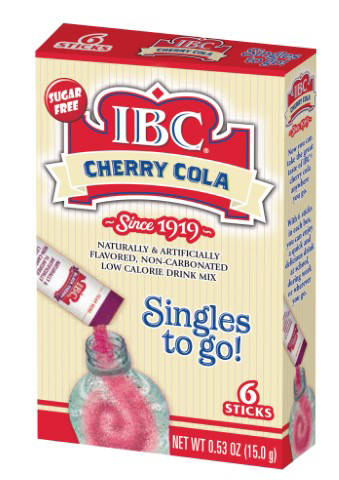 slide 1 of 4, IBC Cherry Cola To Go, 6 ct
