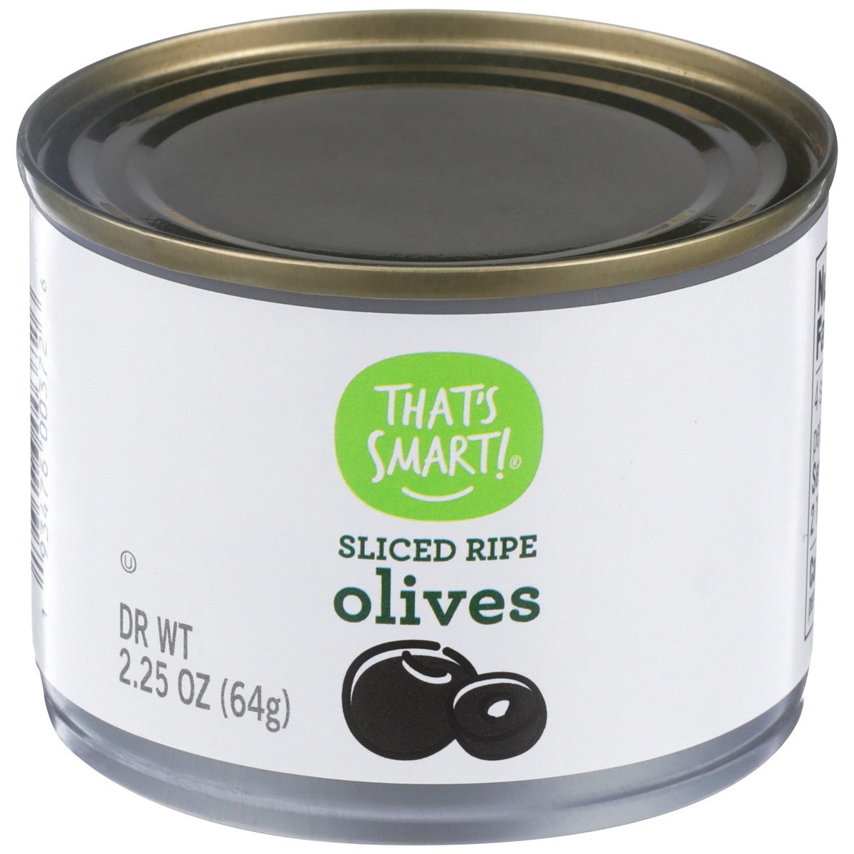 slide 1 of 1, That's Smart! Sliced Ripe Olives, 2.25 oz