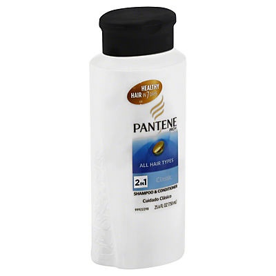 slide 1 of 1, Pantene Pro-V Classic 2-in-1 Shampoo, 22.8 oz
