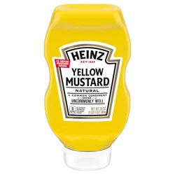 Heinz Yellow Mustard, 20 oz Bottle