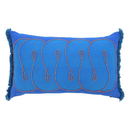 Jonathan Adler Swirl Stripe Pillow