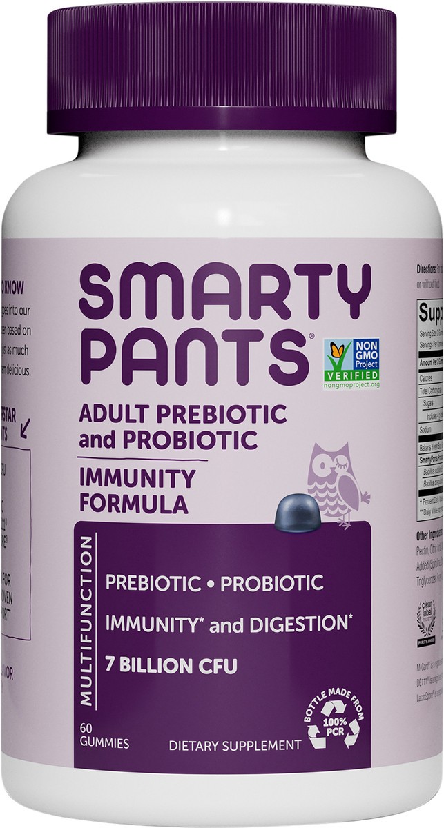 slide 7 of 8, SmartyPants Smarty Pants Blueberry Aldt Probiotic, 60 ct