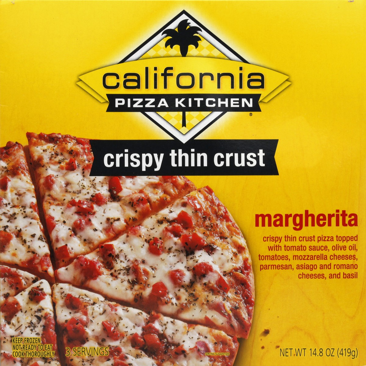 slide 5 of 6, California Pizza Kitchen Crispy Thin Crust Margherita Pizza, 14.8 oz