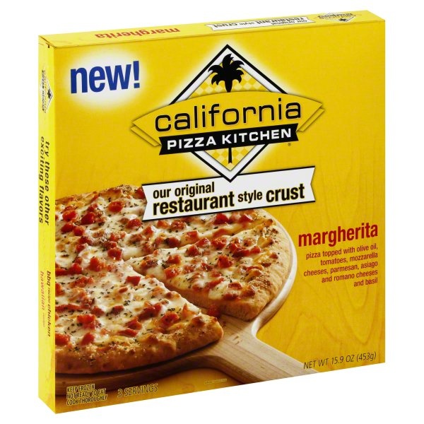 slide 1 of 6, California Pizza Kitchen Crispy Thin Crust Margherita Pizza, 14.8 oz