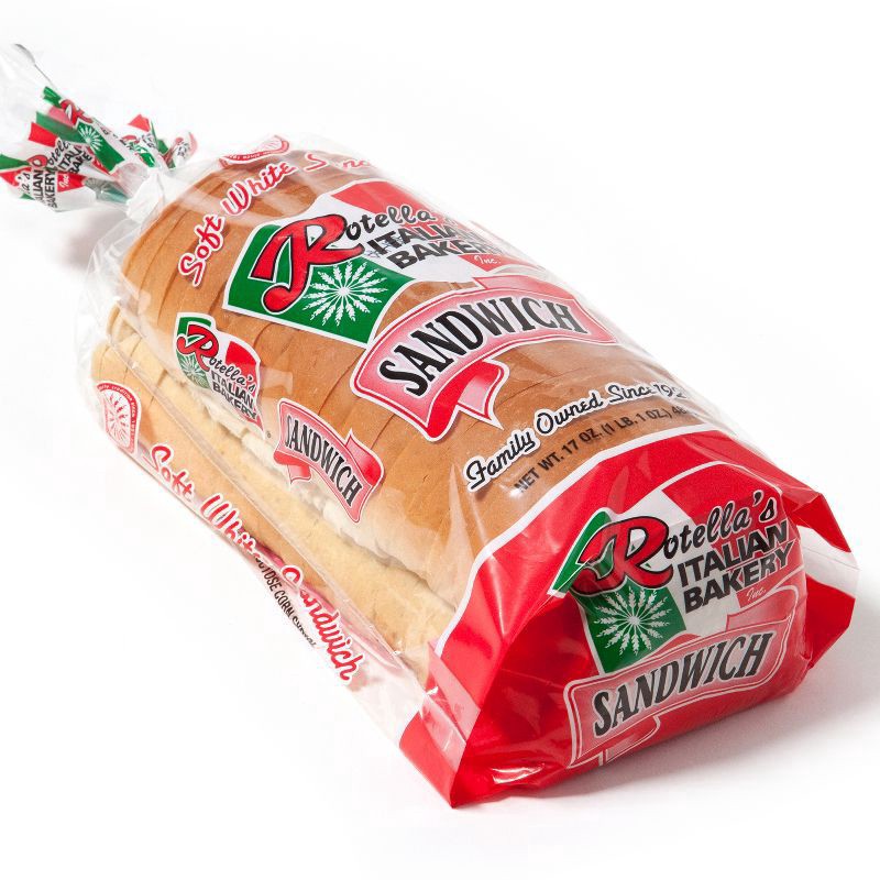 slide 1 of 1, Rotella's Italian Bakery Sandwich Bread - 17oz, 17 oz