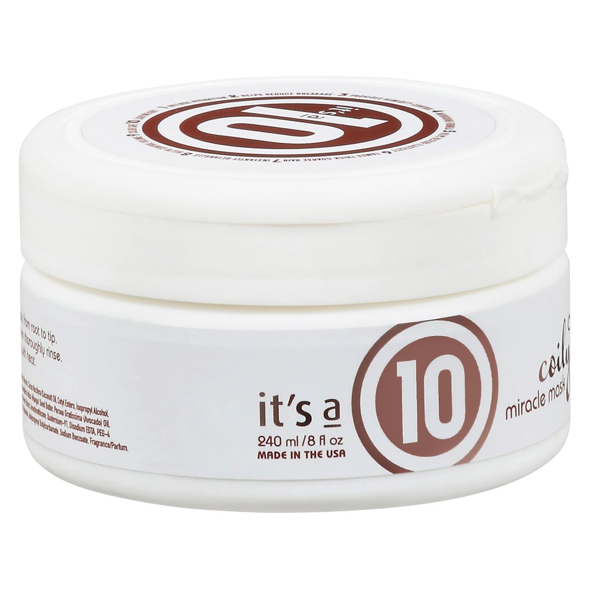 slide 9 of 12, It's a 10 Coily Miracle Mask 8 fl oz, 8 fl oz