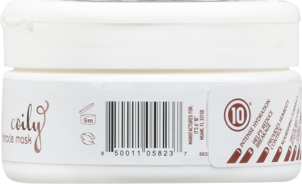 slide 6 of 12, It's a 10 Coily Miracle Mask 8 fl oz, 8 fl oz