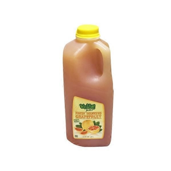 slide 1 of 1, Voila! Voila Fresh Squeezed Grapefruit Juice- 64 fl oz, 64 oz