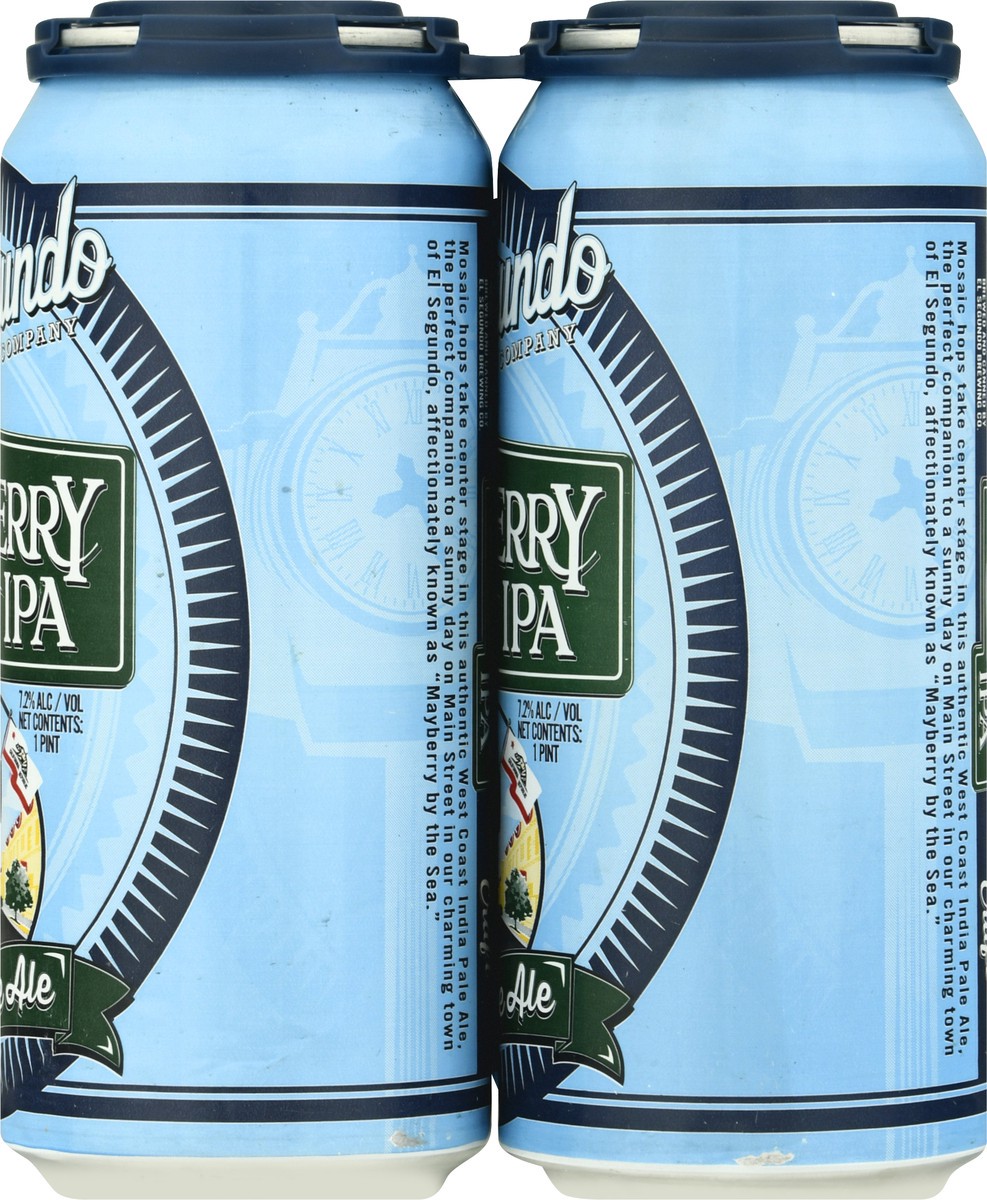 slide 8 of 11, El Segundo Mayberry IPA Beer 4 ea, 4 ct