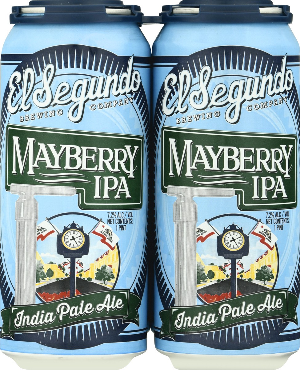 slide 2 of 11, El Segundo Mayberry IPA Beer 4 ea, 4 ct